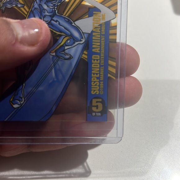 Rare, collectible, silver surfer five out of 10 cards I happen to have one - Picture 3 of 3